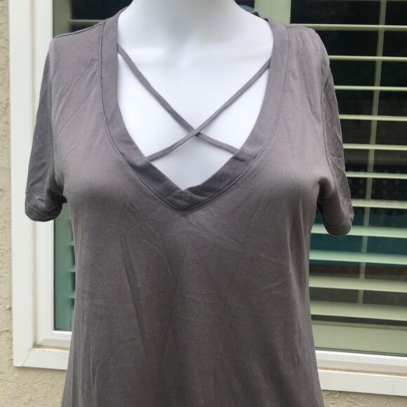 Project Social T Gray Karlie Kross T Shirt Sz Med - Picture 4 of 11